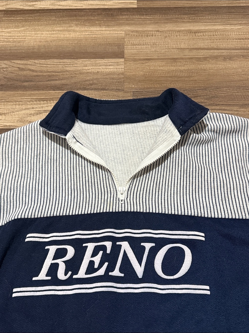 Vintage Reno Quarter Zip Sweatshirt - Picture 3 of 4